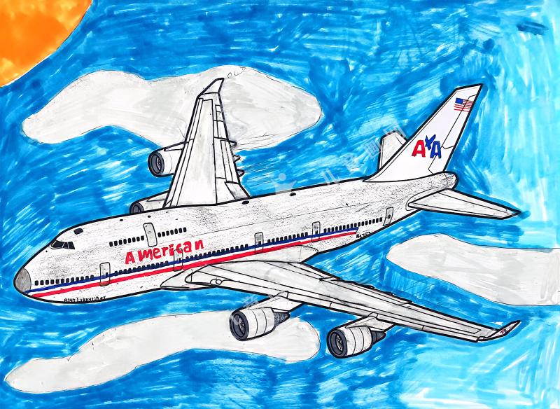 美国航空747