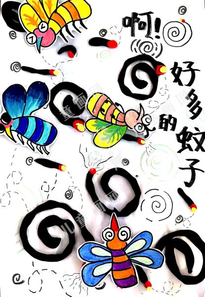 啊，好多的蚊子