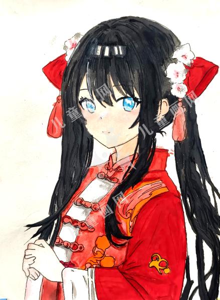 红衫凝眸