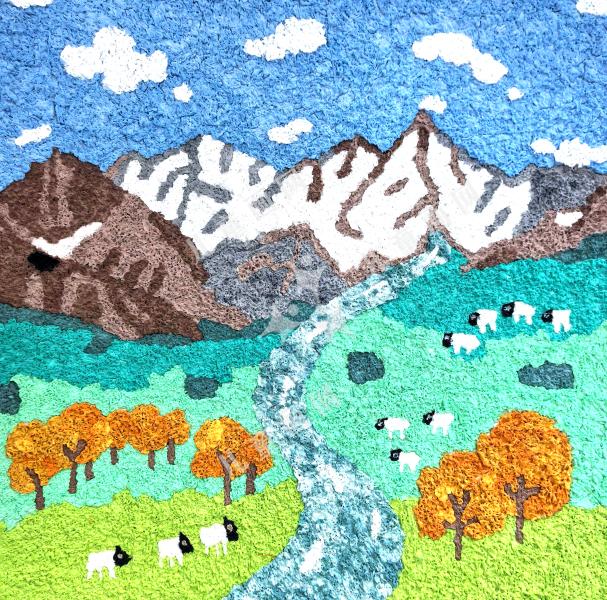 天山山水