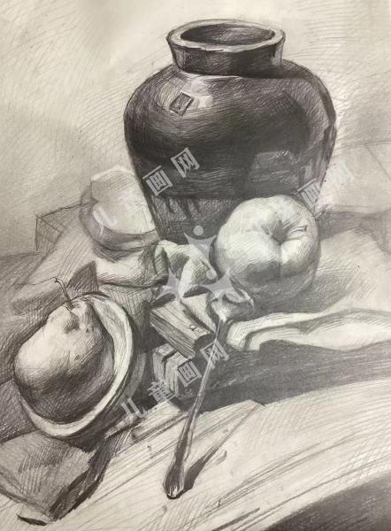 素描静物