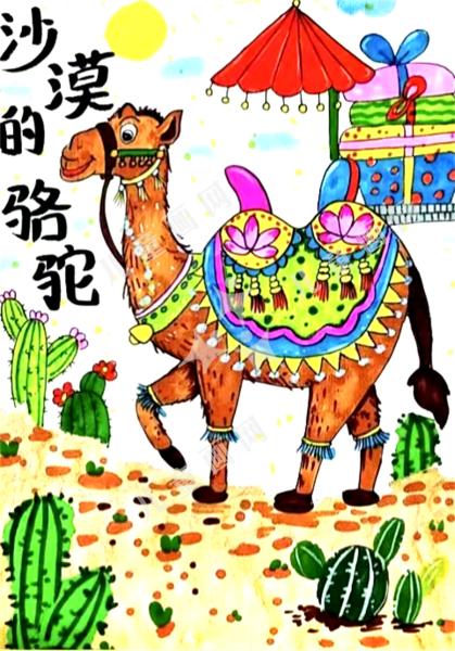 沙漠的骆驼