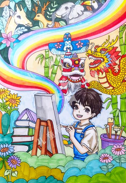 画一道彩虹，串起传统与未来