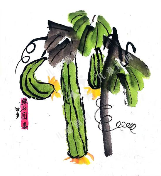 丝瓜图