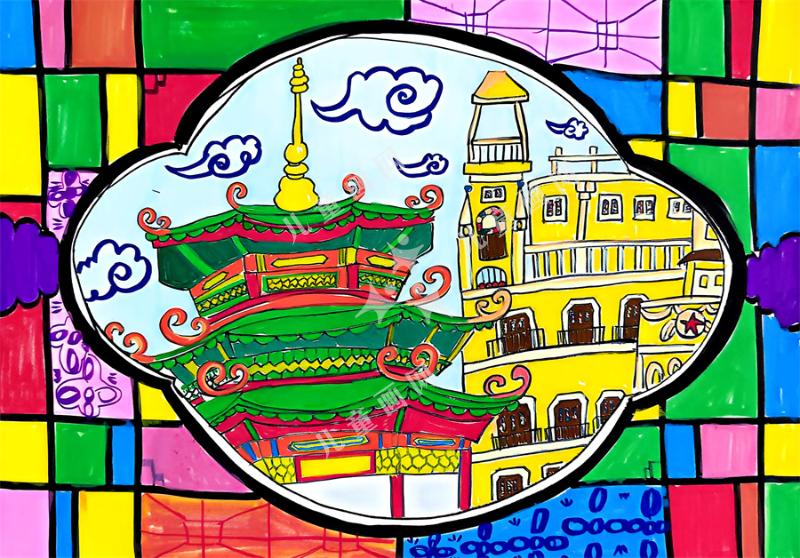 窗外的小公园