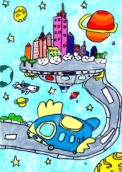未来太空城之旅