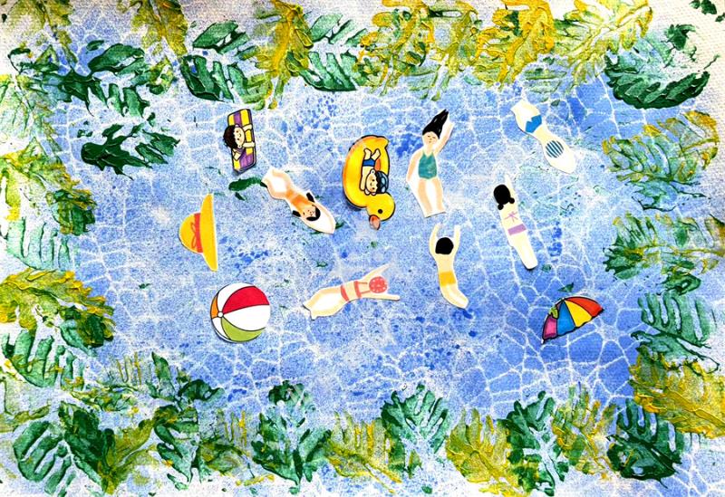 夏日泳池派对