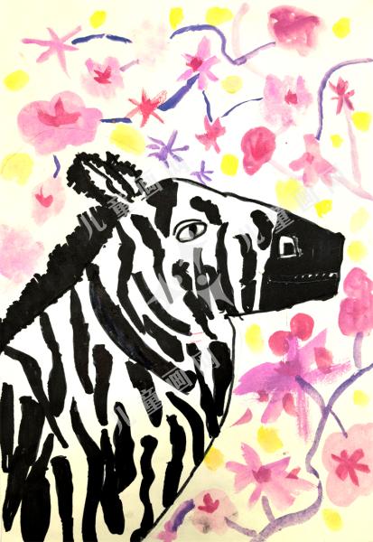 斑马躲猫猫